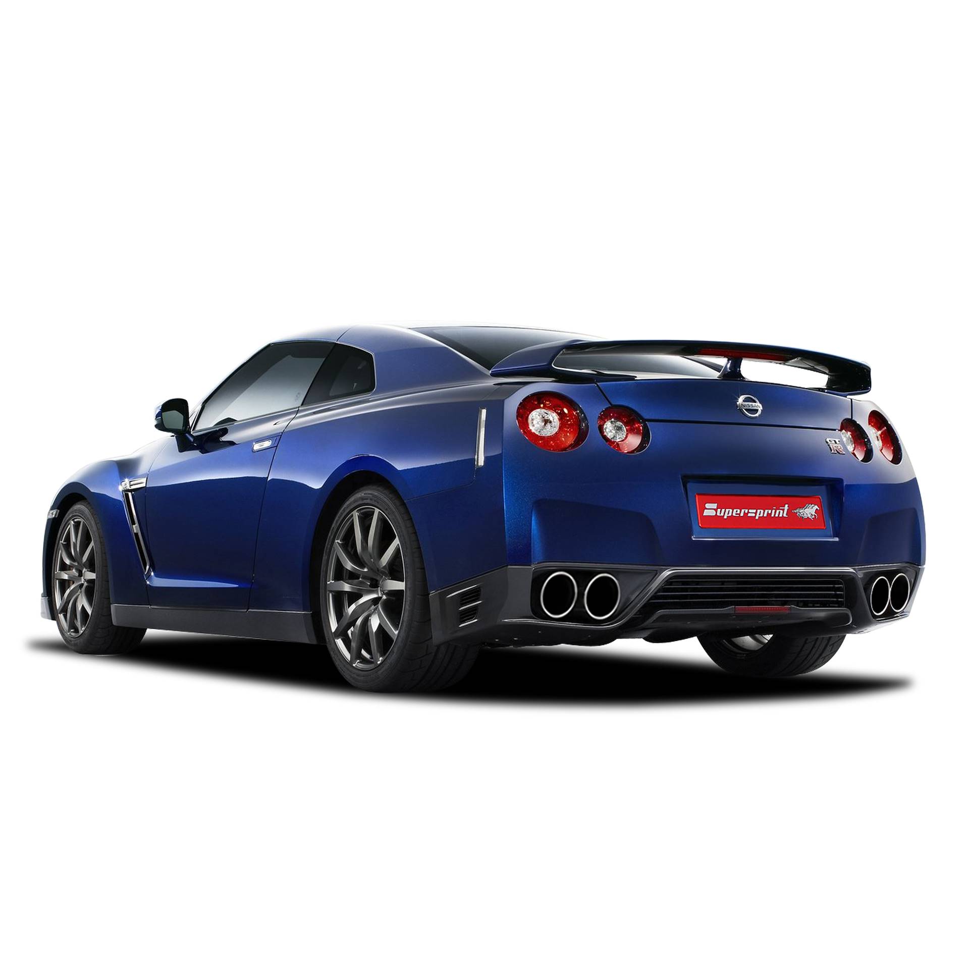 Neue Supersprint Auspuff für NISSAN GT-R 3.8 V6 Bi-Turbo (530 PS) 2011 -> 2012